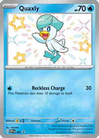 Quaxly SVP 082 - Shiny Rare-Kantocards