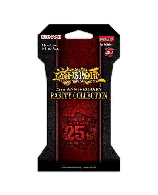 Sleeved Booster Pack 25th Rarity Collection