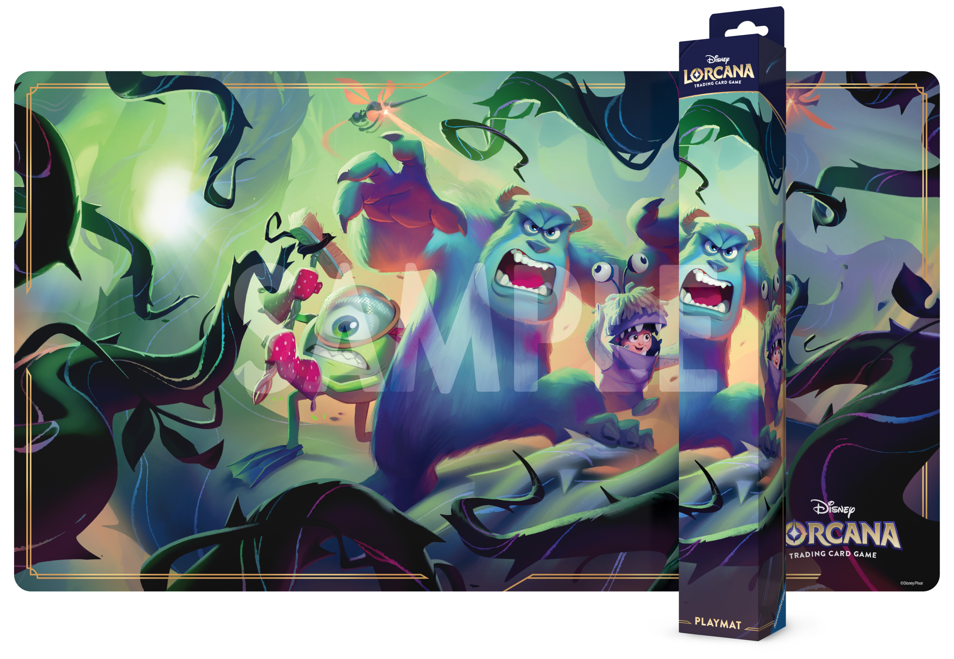 Lorcana: Set 13 - Attack of the Vine - Playmat Mike Wazowski, Sulley, and Boo (PREVENTA)