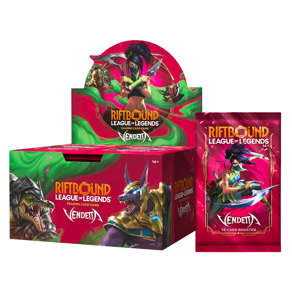 Riftbound TCG: League of Legends - Vendetta Booster Display (PREVENTA)