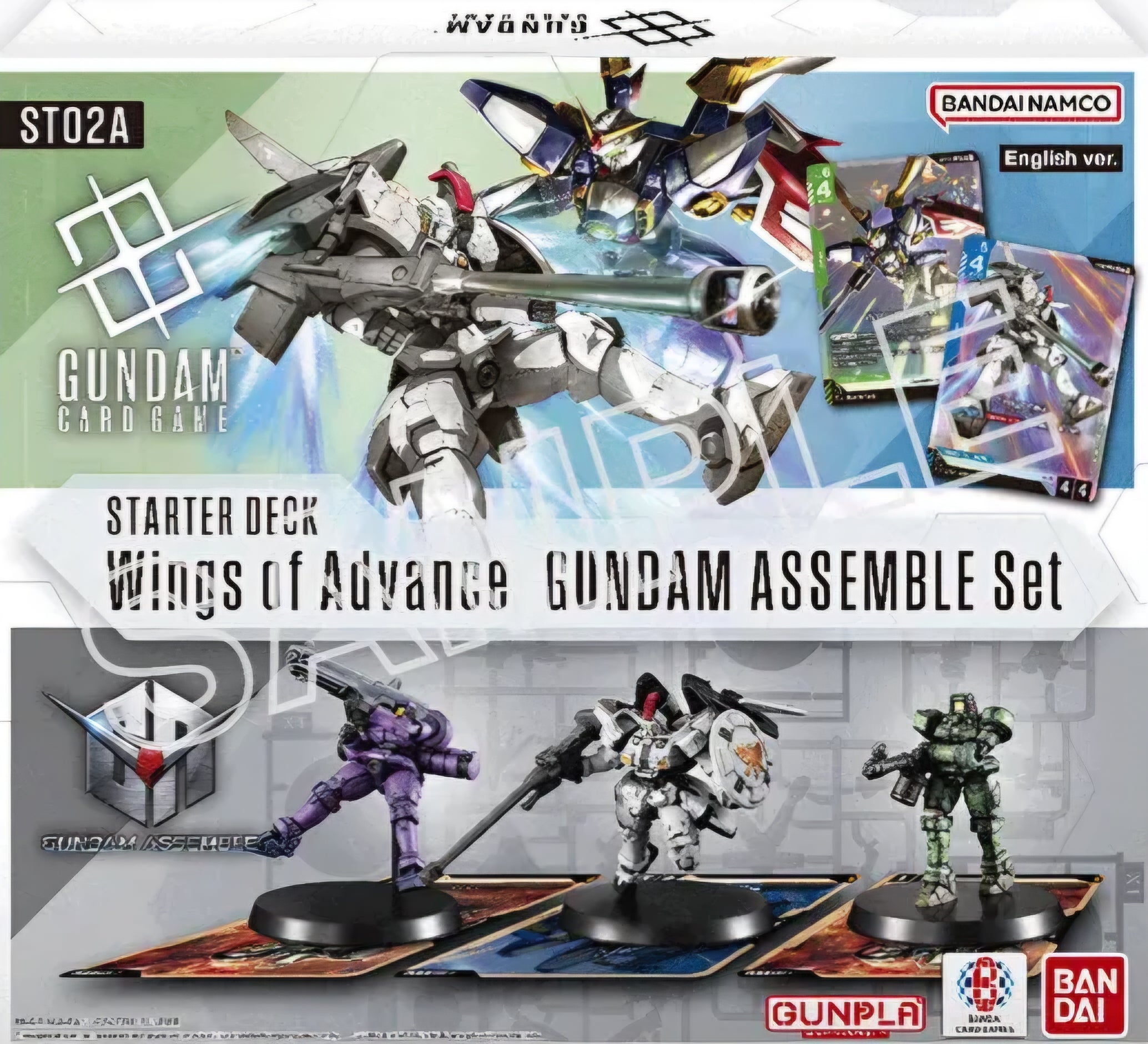 Gundam Card Game - Assemble Set - Starter Deck 02 [ST02A] Wings of Advance - Preventa