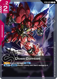 Gundam Card Game - Assemble Set - Starter Deck 03 [ST03A] Zeon's Rush - Preventa-Kantocards