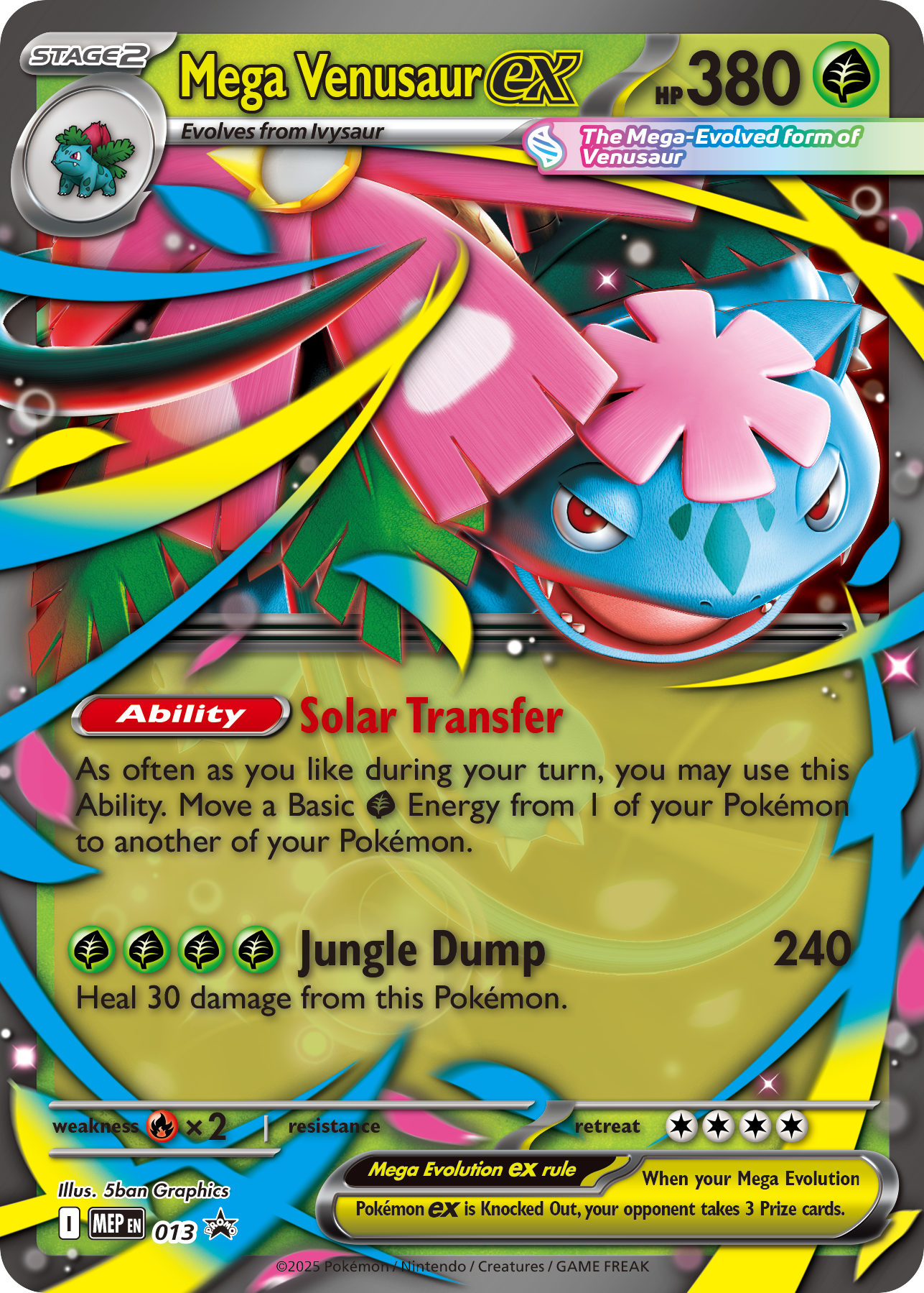 Mega Venusaur ex Premium Collection