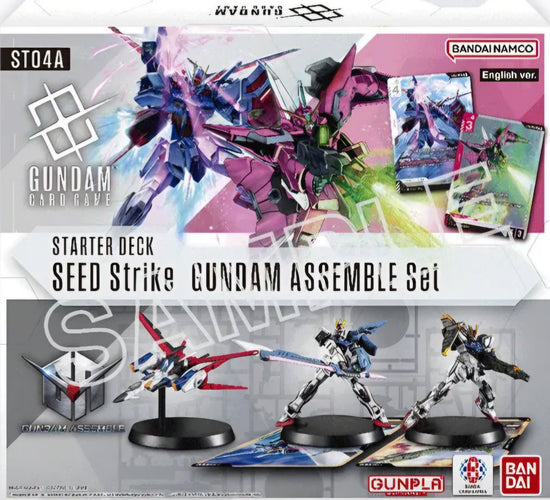 Gundam Card Game - Assemble Set - Starter Deck 04 [ST04A] SEED Strike