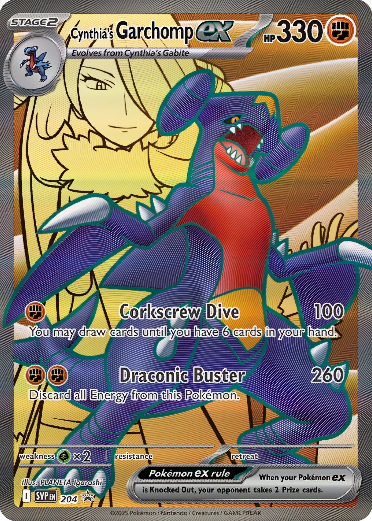 Cynthia's Garchomp ex Premium Collection - ESPAÑOL – Kantocards