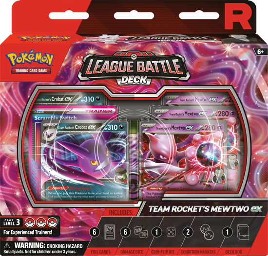 Team Rocket's Mewtwo ex - League Battle Deck