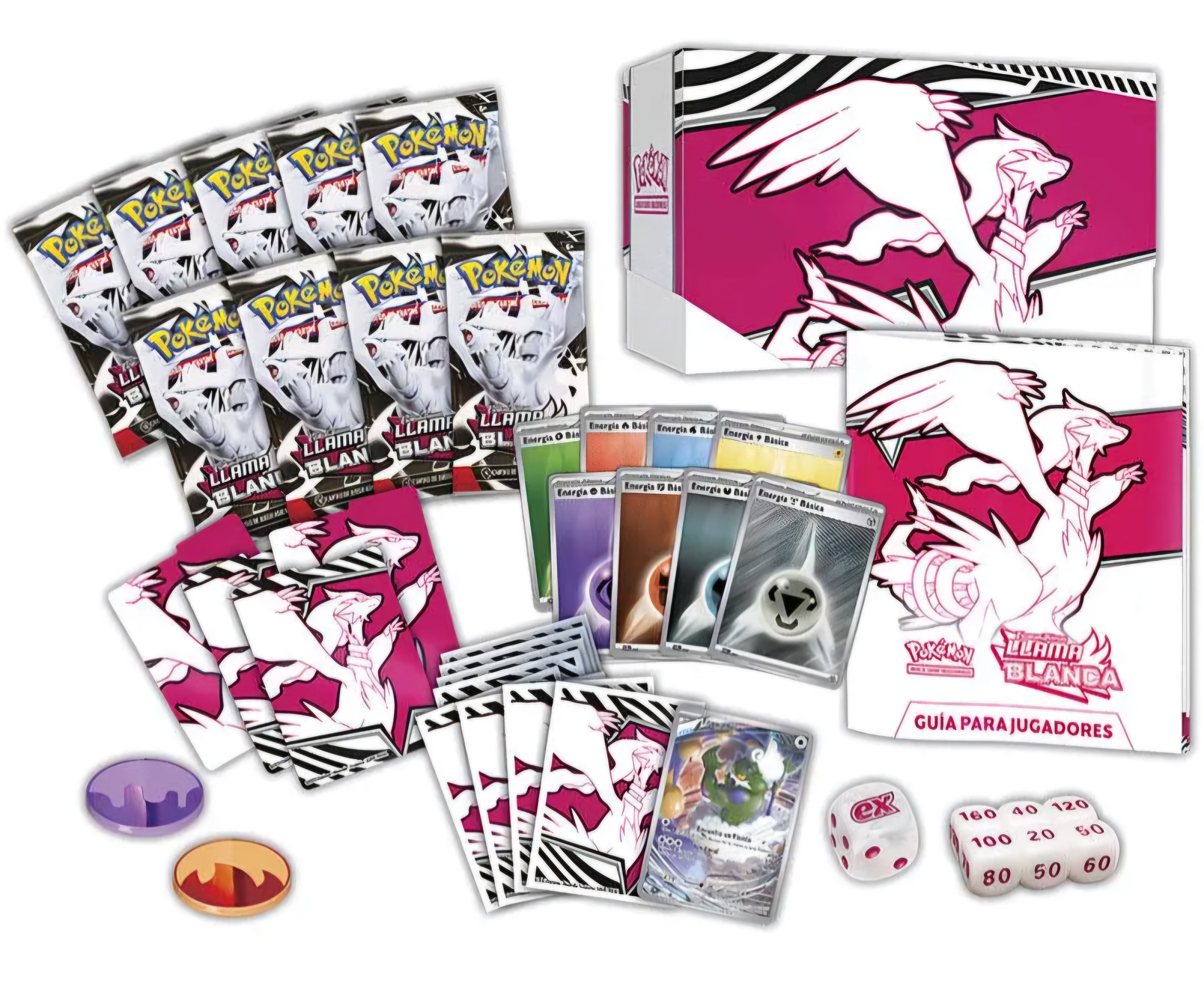White Flare - Elite Trainer Box (ESPAÑOL)-Kantocards