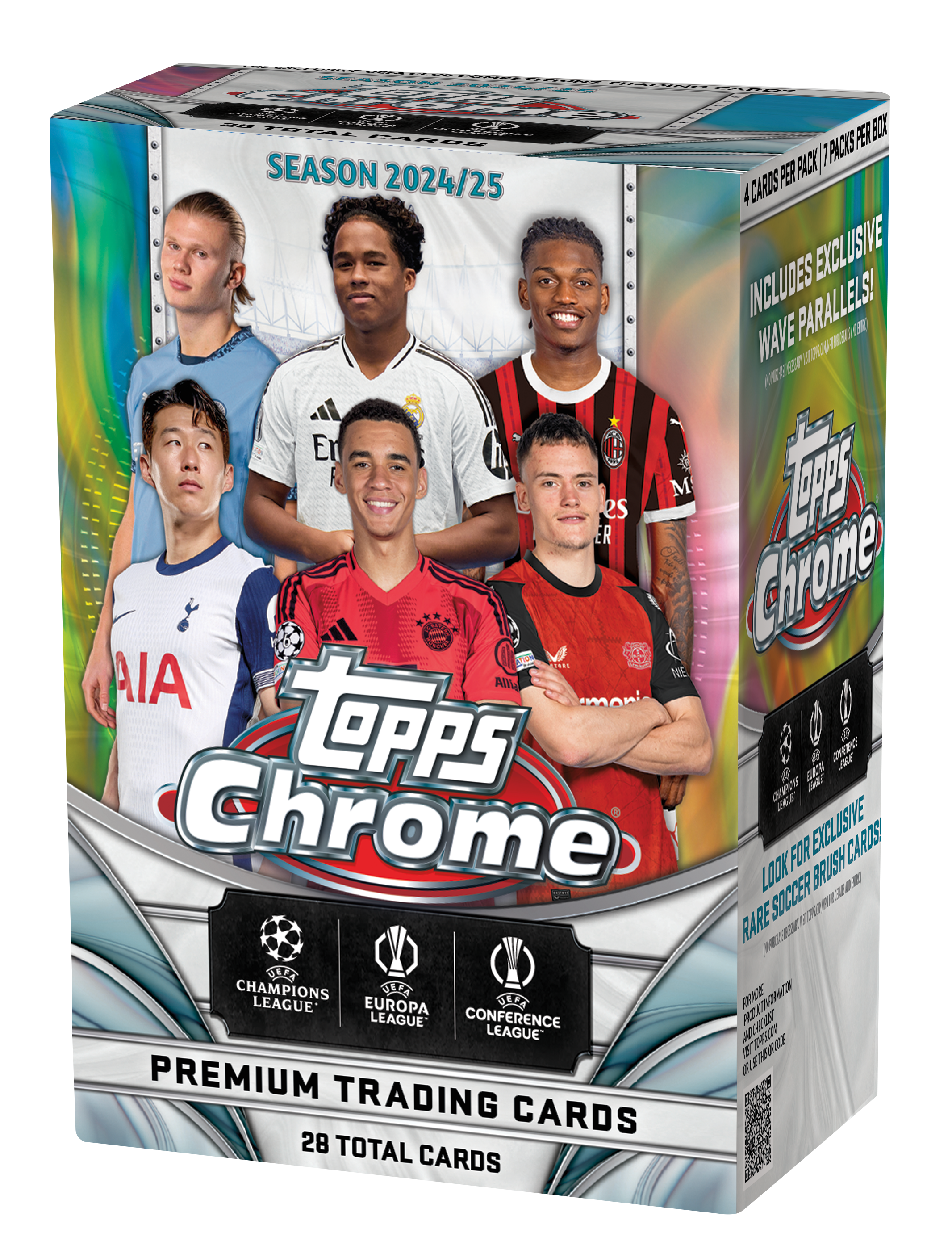 2024-25 Topps Chrome UEFA Club Competitions - Value Box