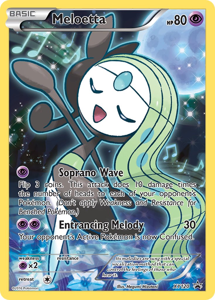 Meloetta XY120 (Subasta)