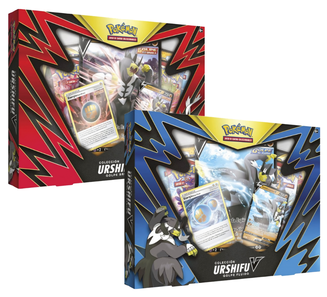 Single Strike Urshifu V Box & Rapid Strike Urshifu V Box (Par)(ESPAÑOL)