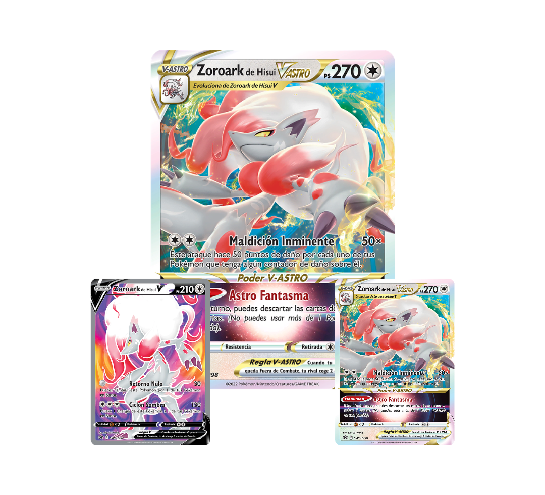 Hisuian Zoroark VSTAR - Premium Collection (ESPAÑOL)