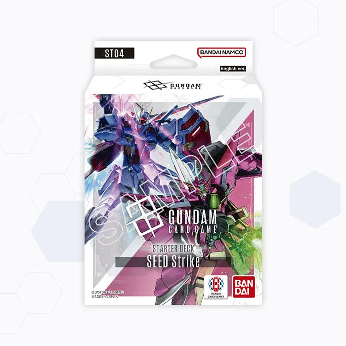 Gundam Card Game - Starter Deck 04 [ST04] SEED Strike - Preventa-Kantocards