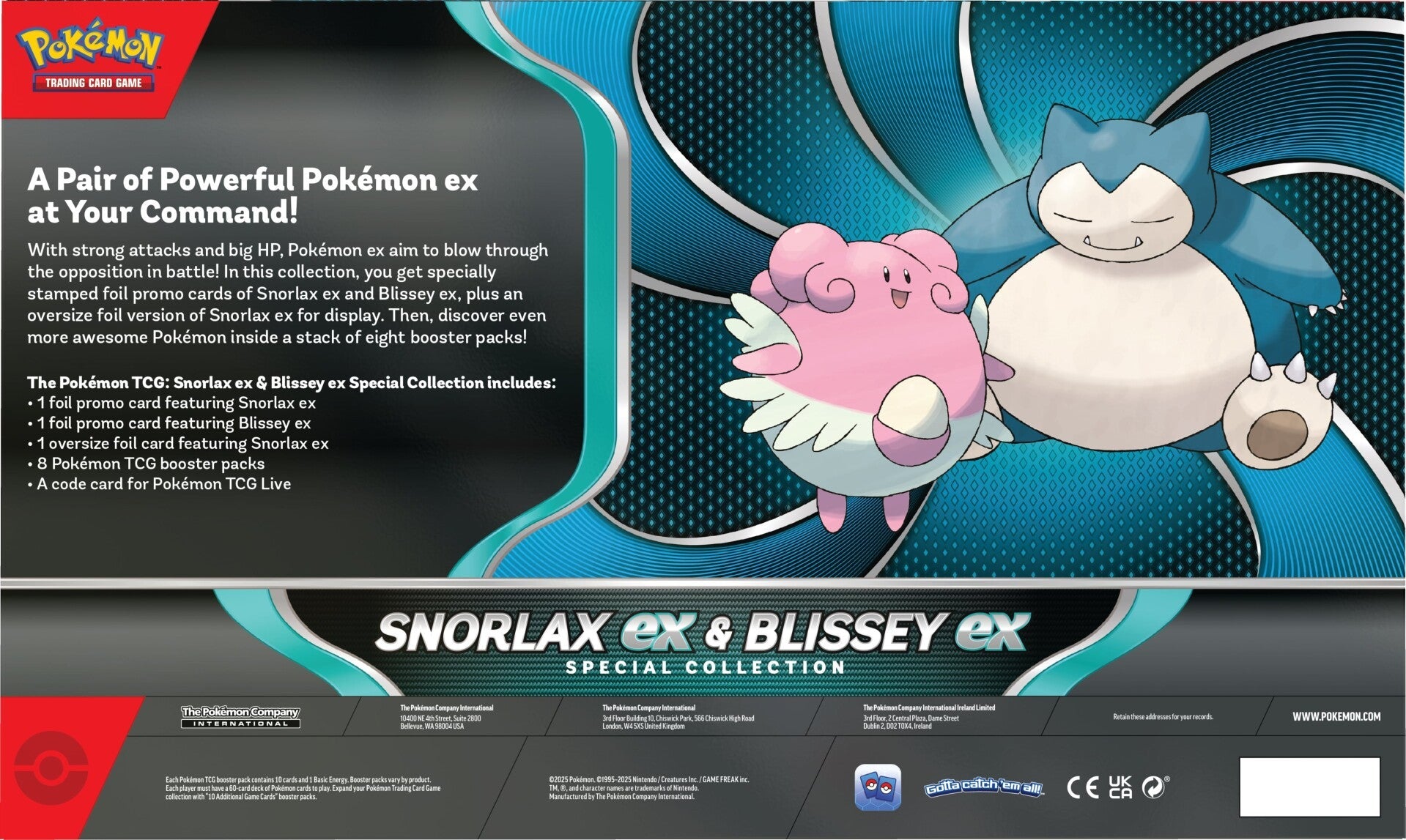 Snorlax ex & Blissey ex Special Collection