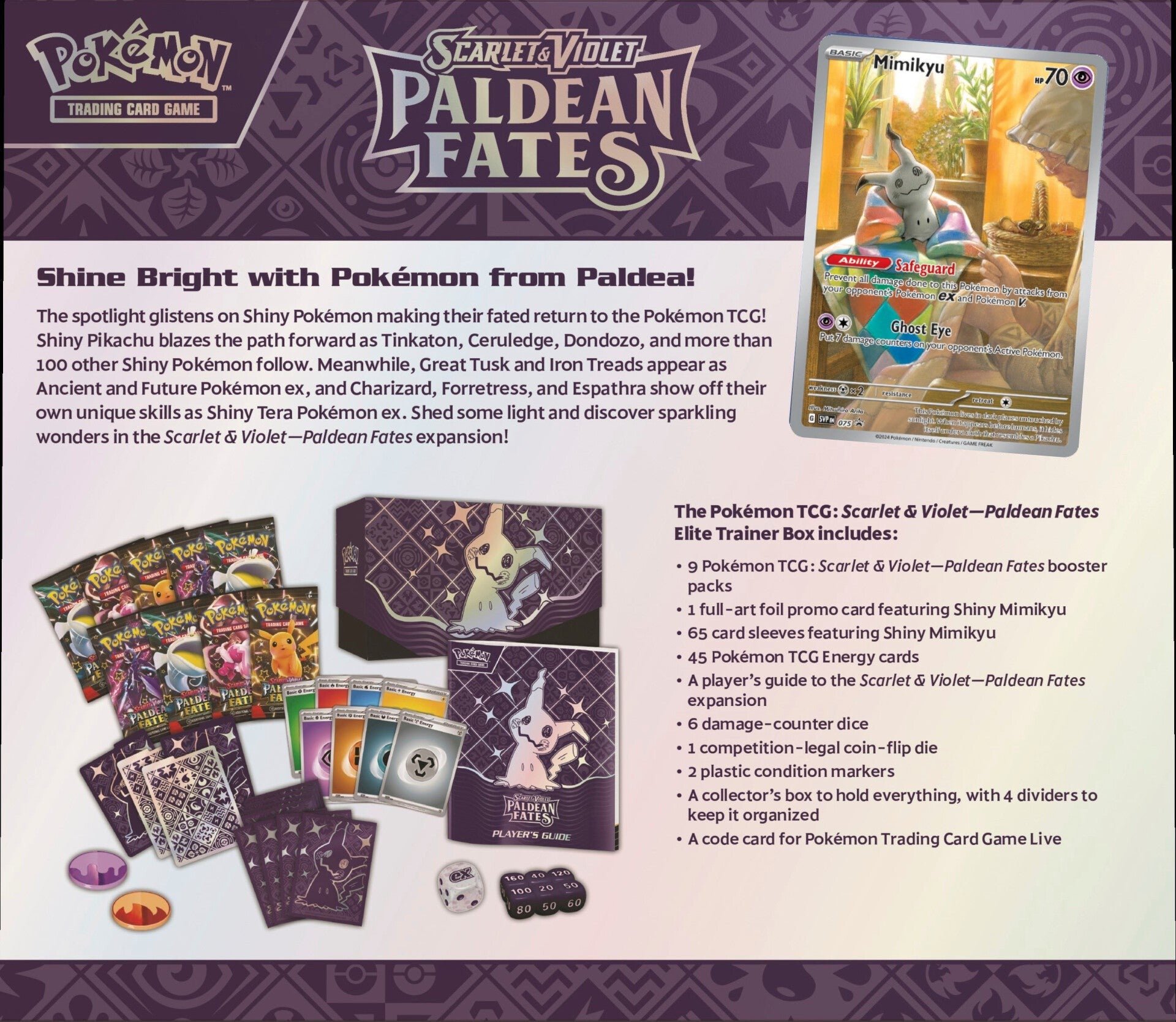 Paldean Fates - Elite Trainer Box – Kantocards