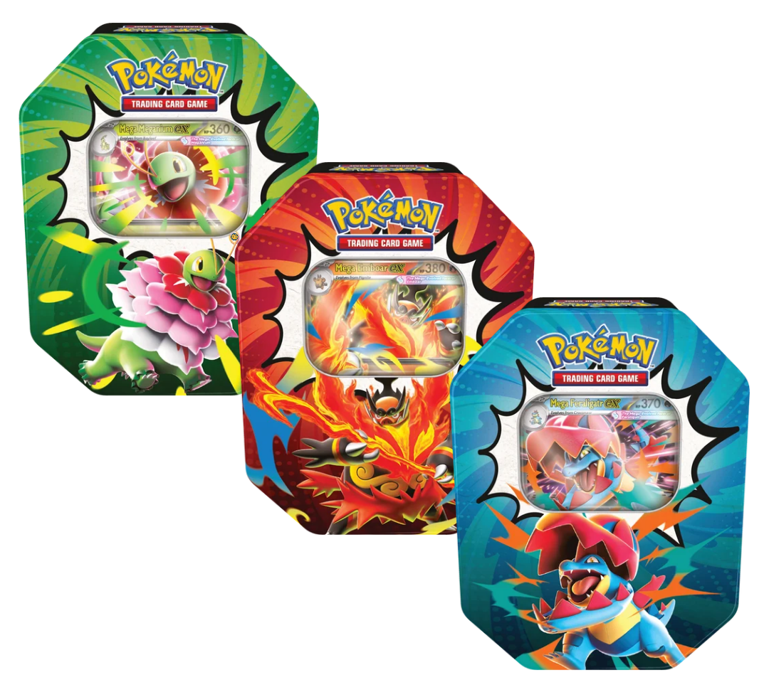Ascended Heroes Tin (TRIO) (PREVENTA PRÓXIMAMENTE)