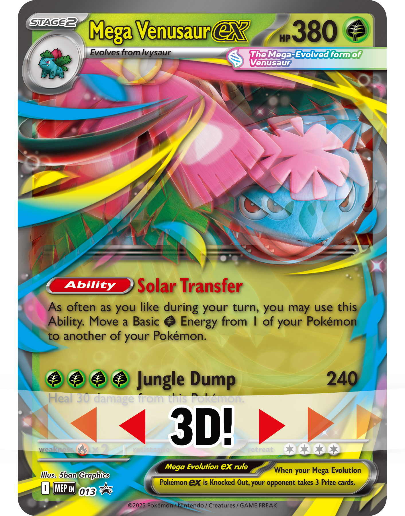 Mega Venusaur ex Premium Collection