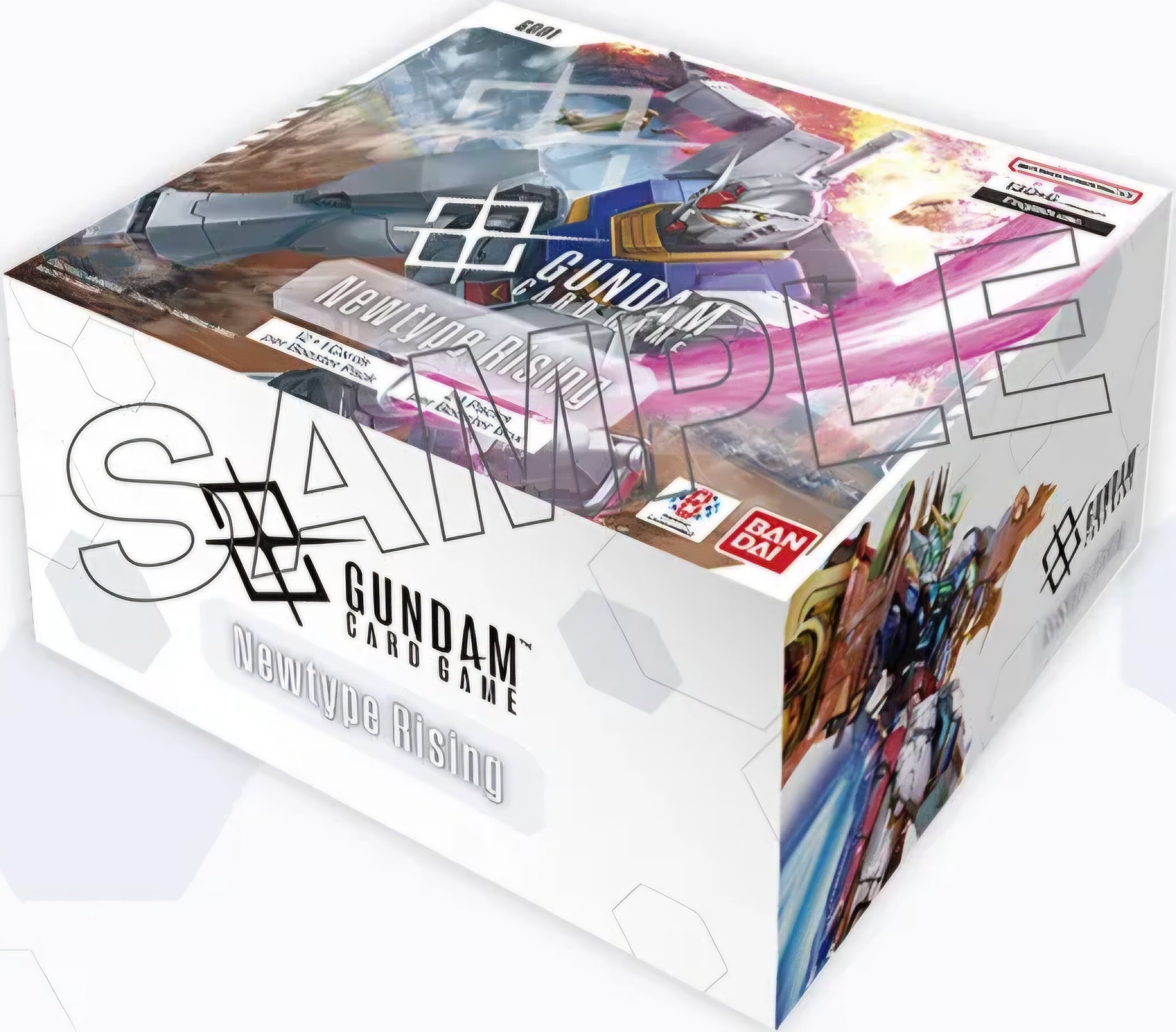 Gundam Card Game - Newtype Rising [GD01] Booster Display