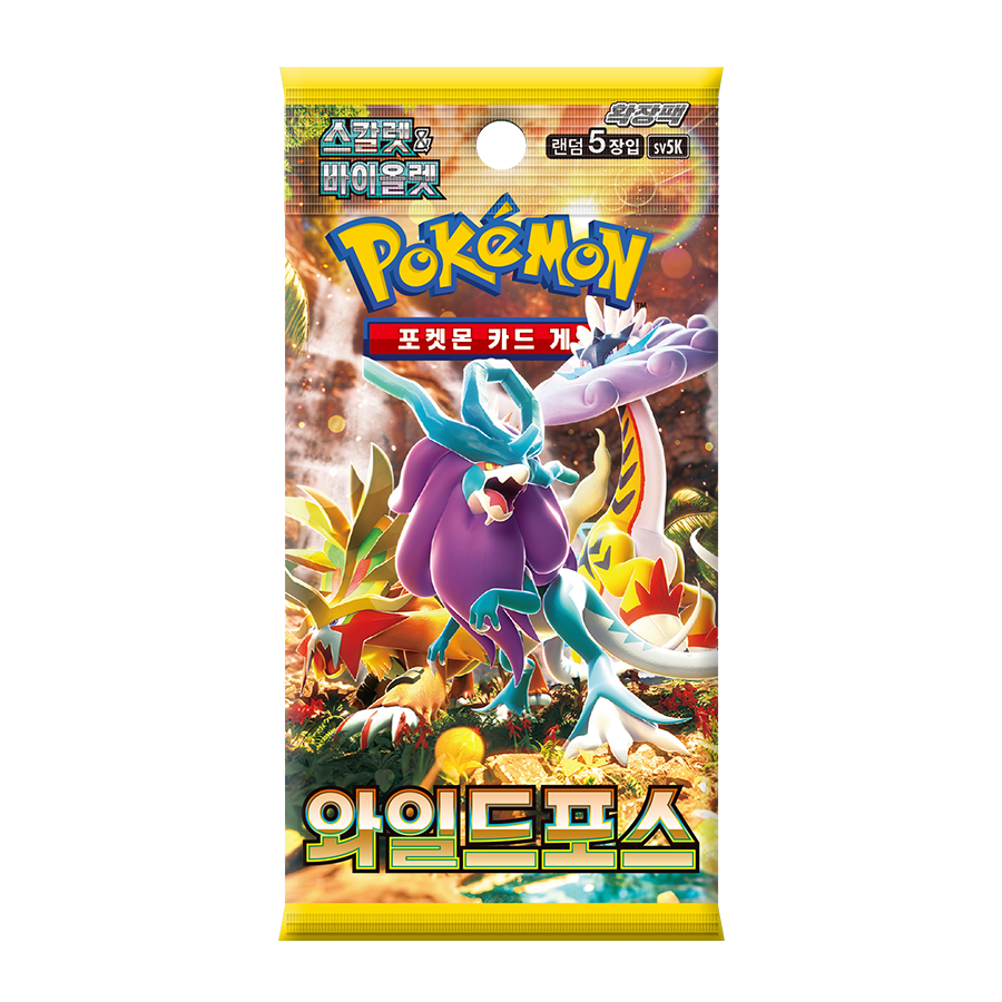 Wild Force - Booster Display (Korea)-Kantocards