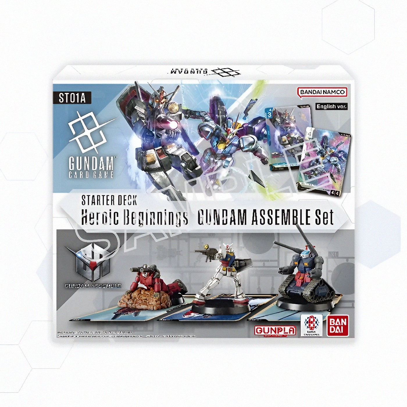 Gundam Card Game - Assemble Set - Starter Deck 01 [ST01A] Heroic Beginnings - Preventa-Kantocards