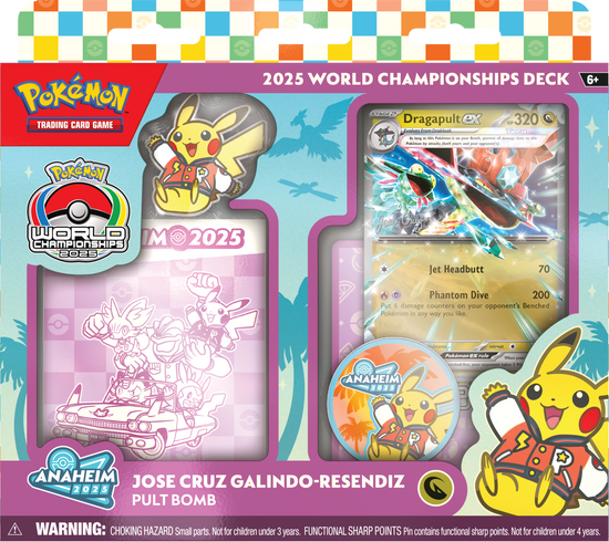 Pokémon World Championships Decks 2025 Anaheim - José Cruz Galindo-Resendiz - Pult Bomb