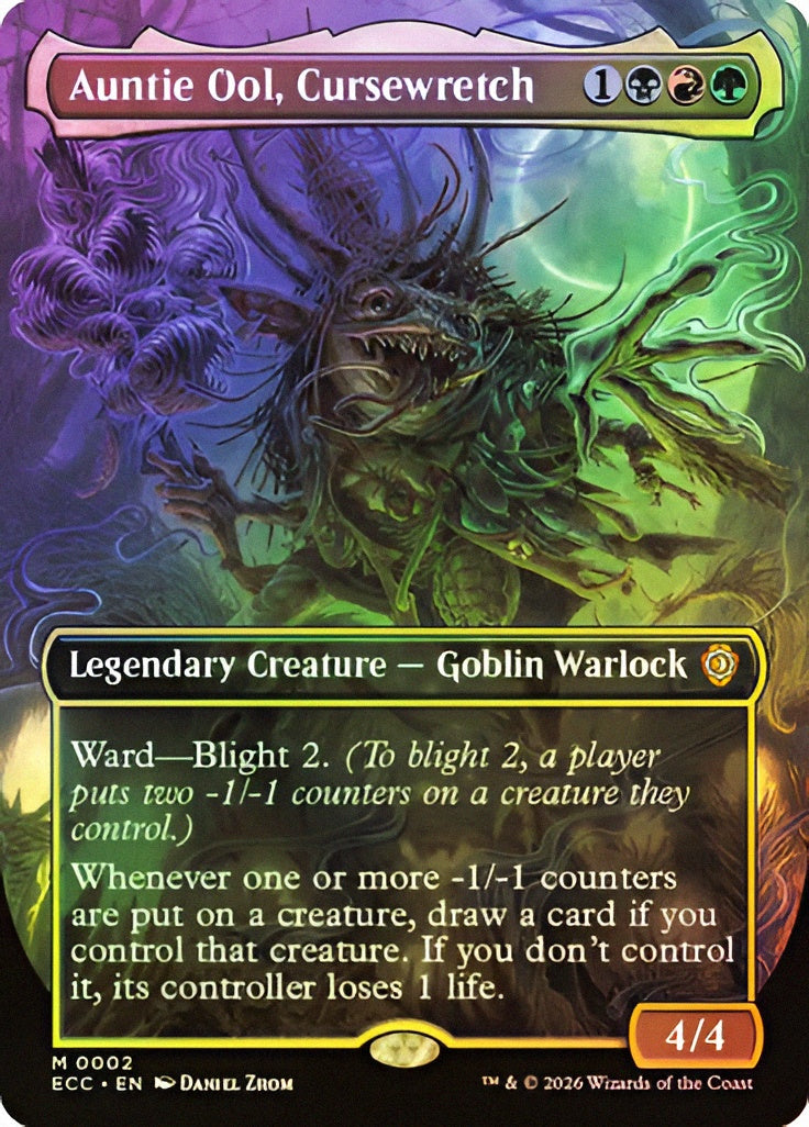 MTG: Lorwyn Eclipsed - Commander Deck - Blight Curse