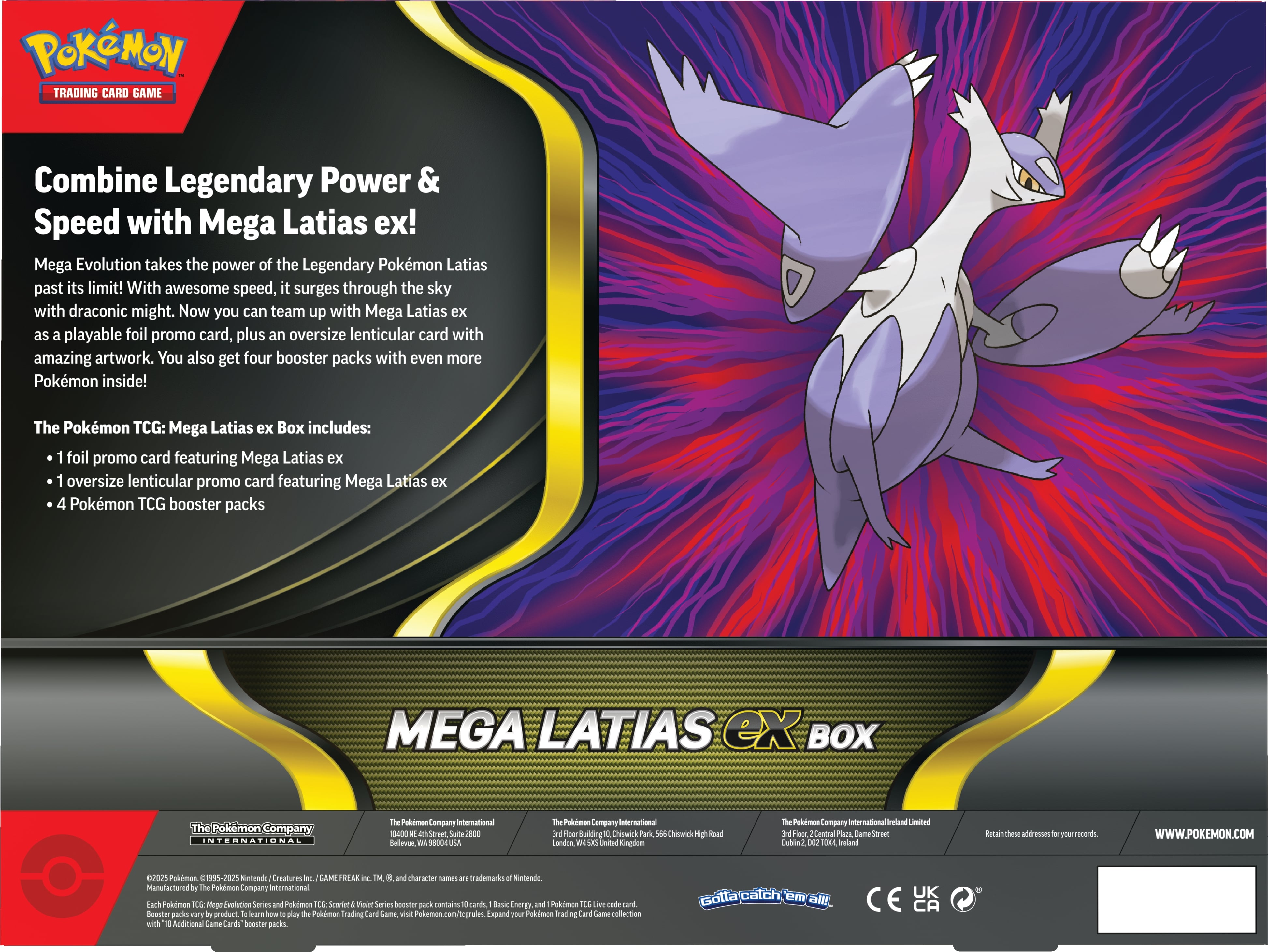 Pokémon TCG: Mega Latias ex Box (ESPAÑOL) Preventa-Kantocards