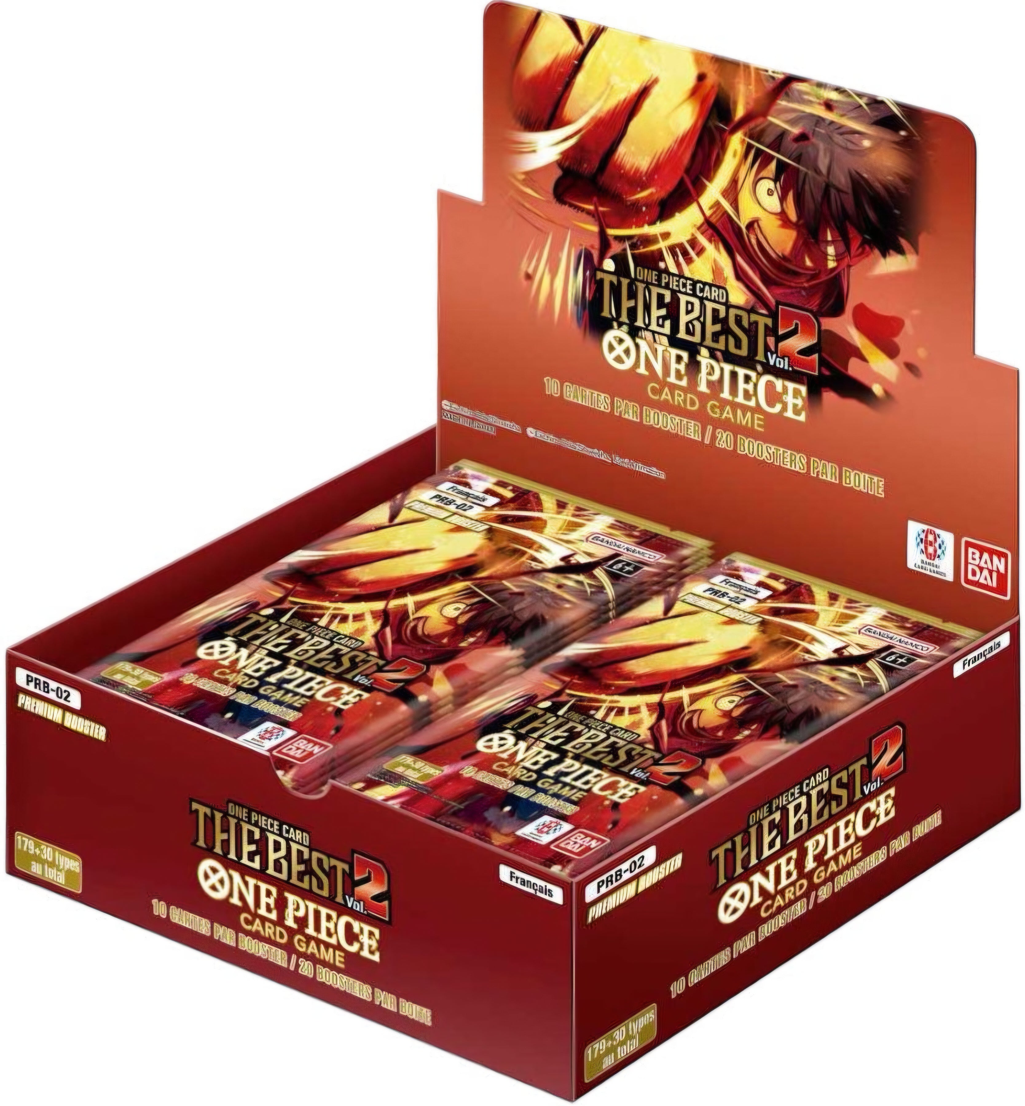 One Piece Card - THE BEST VOL.2 - Premium Booster Box (PRB-02)