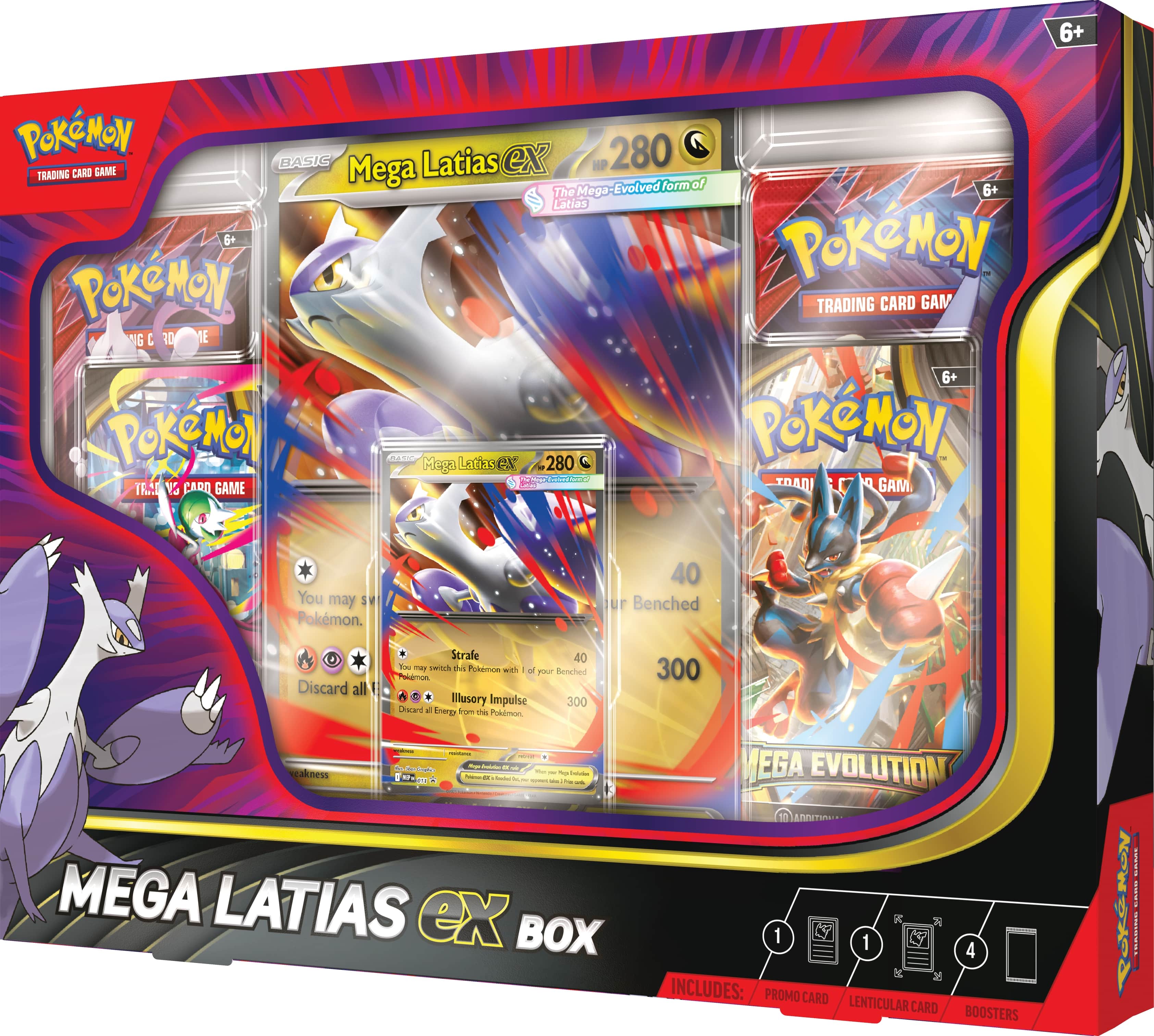 Pokémon TCG: Mega Latias ex Box (ESPAÑOL) Preventa-Kantocards