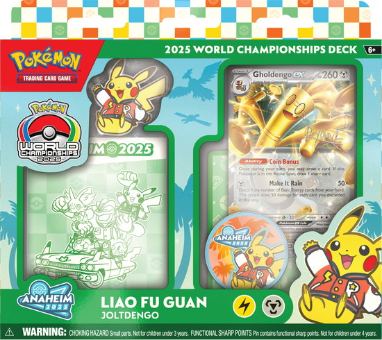 Pokémon World Championships Decks 2025 Anaheim - Liao Fu Guan - Joltdengo