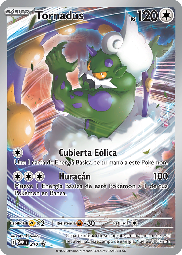 Tornadus Promo Español 