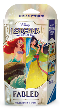 Lorcana: Fabled - Single-Player Deck - (Ariel & Mulan) PREVENTA-Kantocards