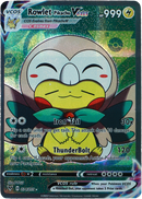 Pikachu Rowlet (Carta custom no original)-Kantocards