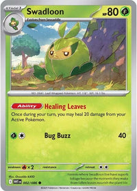 Swadloon 002/086 - Common - Reverse Holo-Kantocards