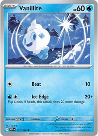 Vanillite 027/086 - Common-Kantocards