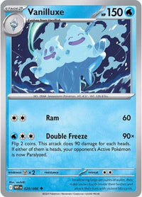 Vanilluxe 029/086 - Uncommon - Reverse Holo-Kantocards