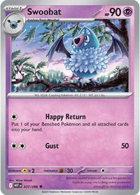 Swoobat 037/086 - Uncommon-Kantocards