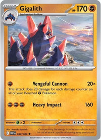 Gigalith 048/086 - Uncommon-Kantocards