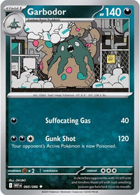 Garbodor 060/086 - Uncommon - Reverse Holo-Kantocards