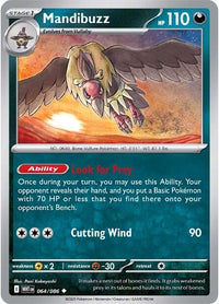Mandibuzz 064/086 - Uncommon-Kantocards