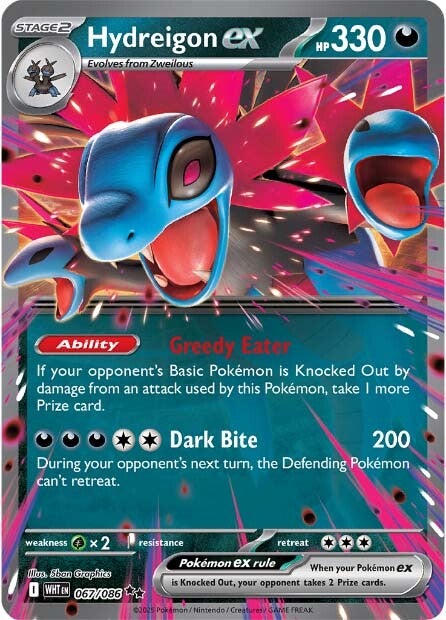 Hydreigon ex 067/086 - Double Rare