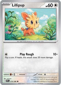 Lillipup 074/086 - Common-Kantocards