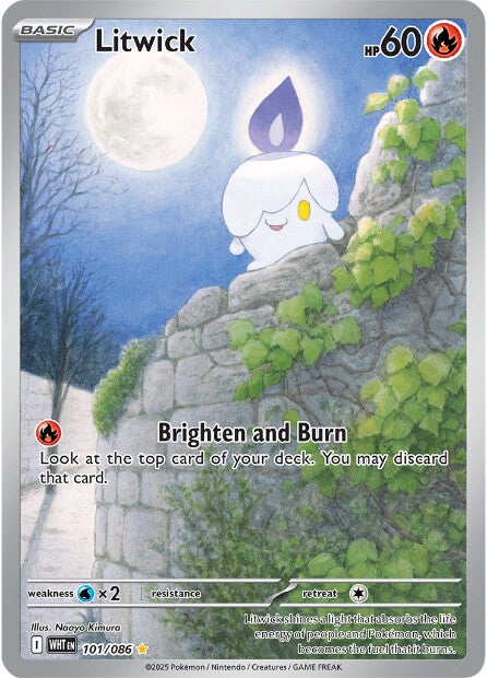 Litwick 101/086 - Illustration Rare