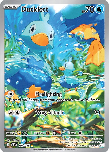 Ducklett 109/086 - Illustration Rare