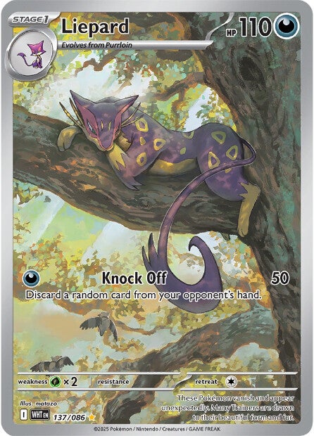 Liepard 137/086 - Illustration Rare