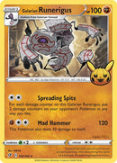 Galarian Runerigus 102/192 - Rare - Trick or Trade 2023-Kantocards