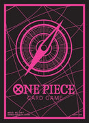 One Piece TCG Official Sleves 6 - Black & Pink-Kantocards