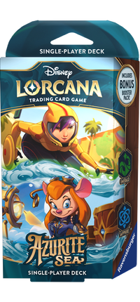 Lorcana - Azurite Sea - Starter Deck (Sapphire/Emerald)-Kantocards
