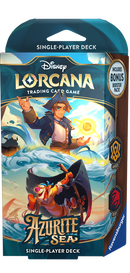 Lorcana - Azurite Sea - Starter Deck (Ruby/Amber)-Kantocards