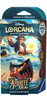 Lorcana - Azurite Sea - Starter Deck (Ruby/Amber)-Kantocards