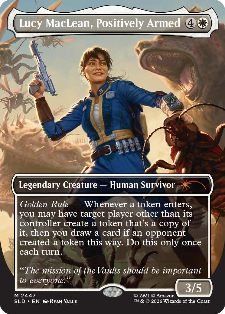 MTG: Secret Lair × Fallout: Beyond Vault 33